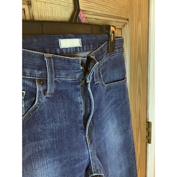 Uniqlo Womens Jeans Blue Size 29 High Rise Denim Cotton Straight Leg - Picture 3 of 4